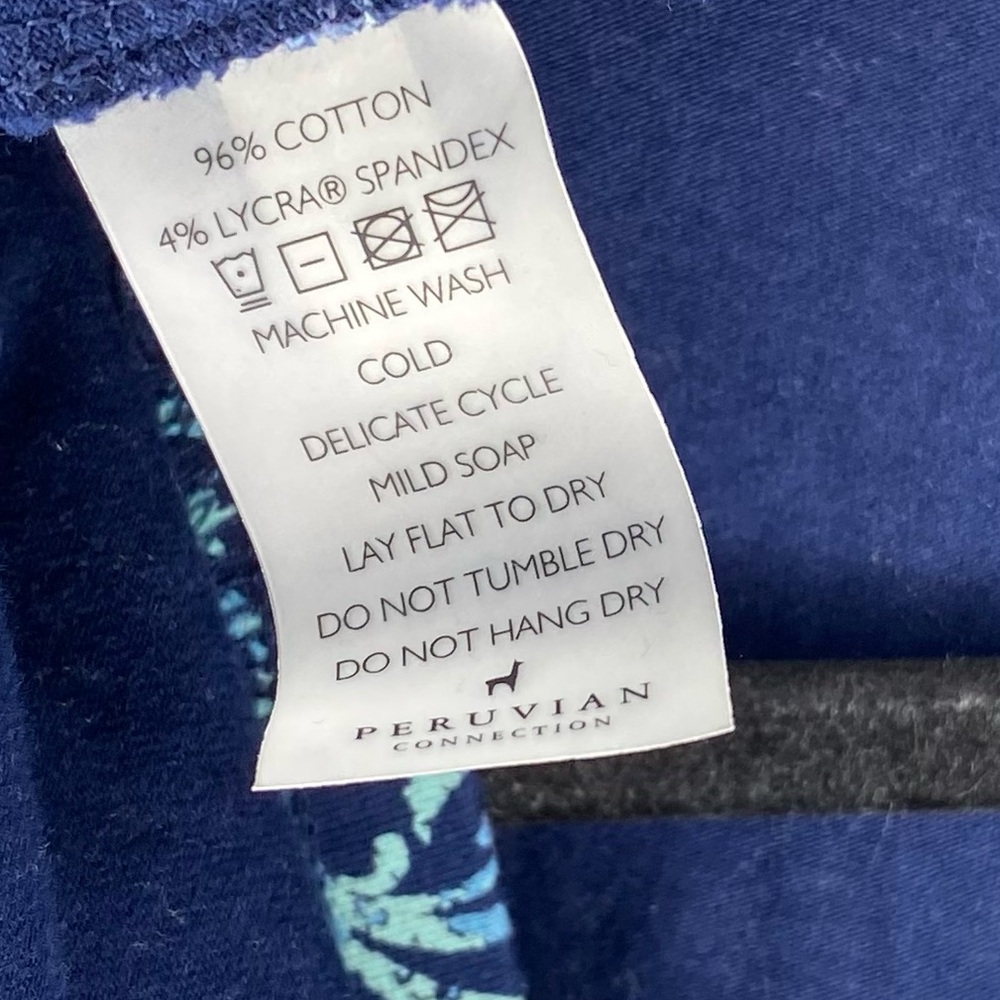 Peruvian Connection Byzantine Teal Patterned Midi… - image 6